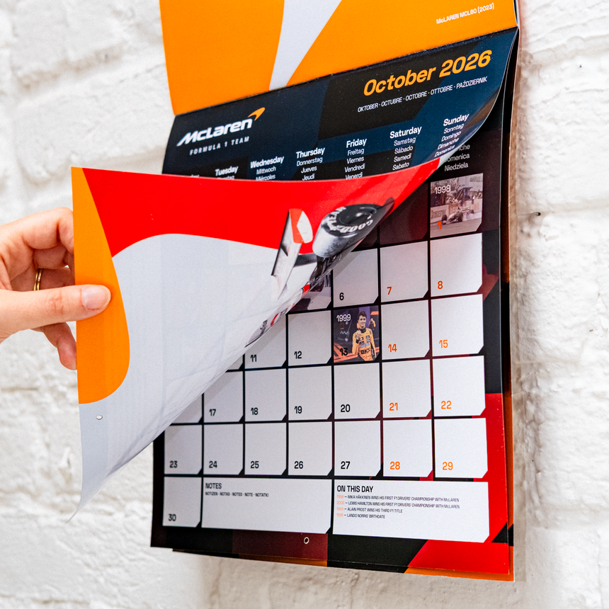 Equipo de Fórmula 1 McLaren - Calendario Oficial - 2026