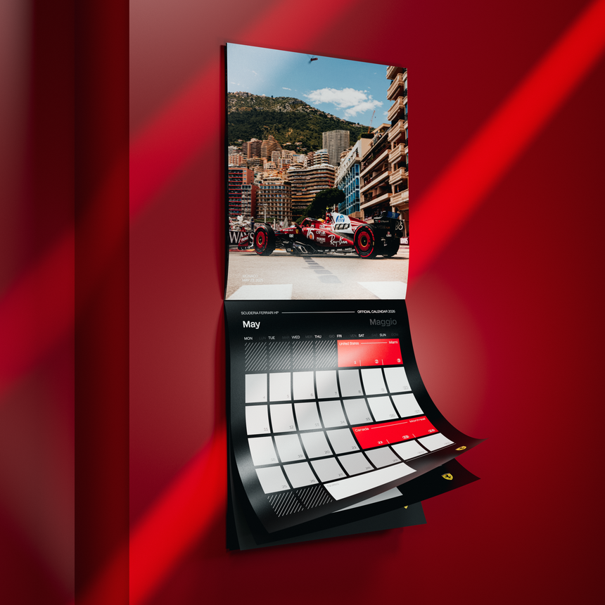 Calendario oficial de Ferrari 2026, edición limitada
