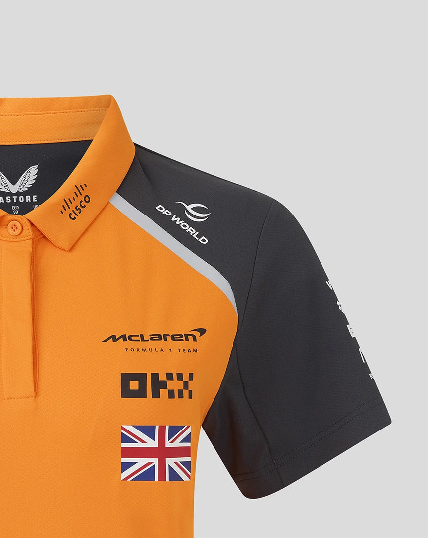 McLaren F1 Team Polo, Lando Norris, Damen 🔥