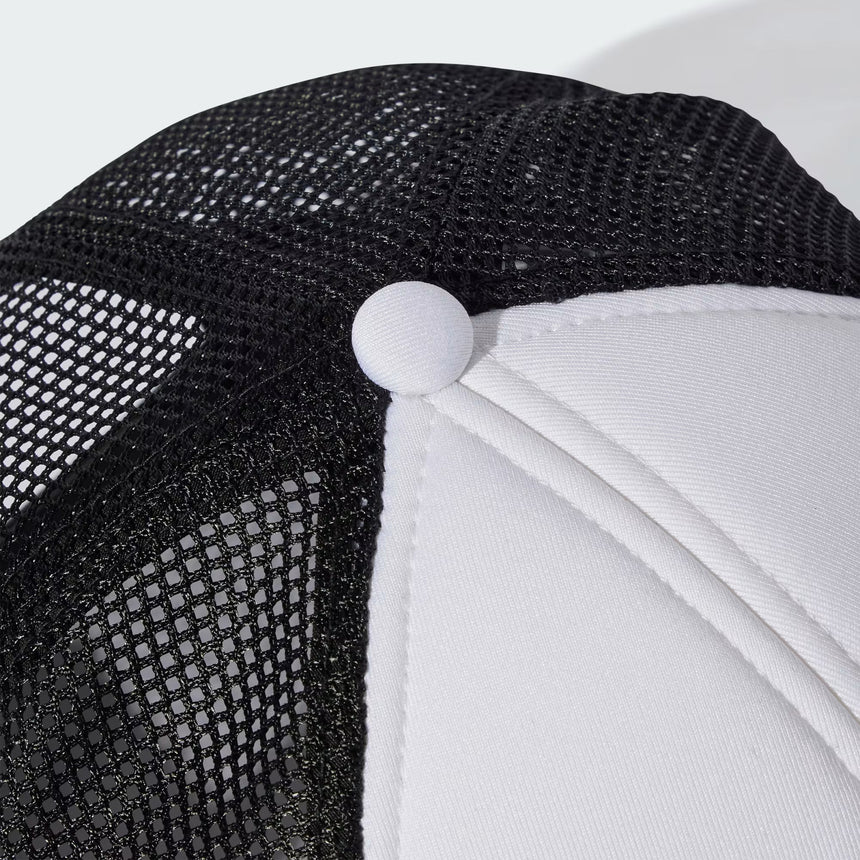 Gorra Mercedes, camionero, logo grande, blanco/negro 🔥