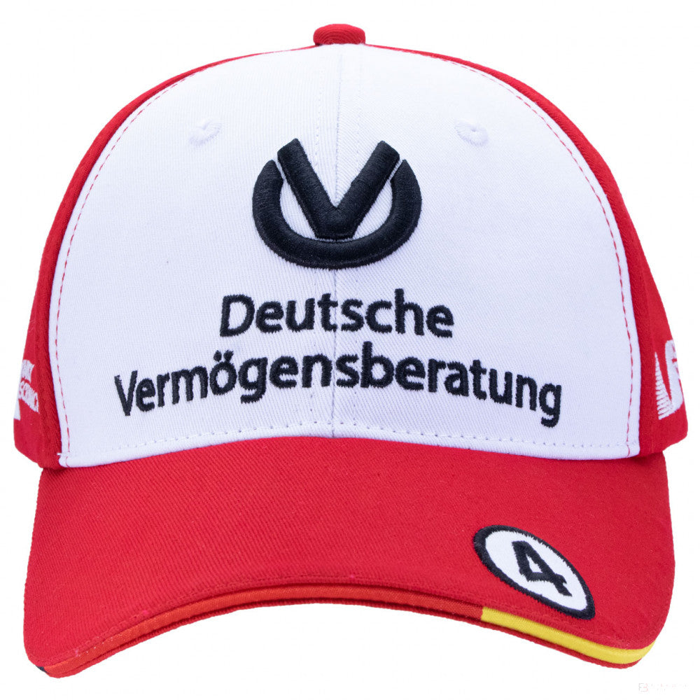 Gorra de beisbol, Mick Schumacher, 2018, Rojo, Adulto - FansBRANDS®
