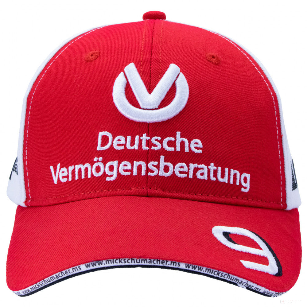 Gorra de beisbol, Mick Schumacher, 2019, Rojo, Adulto - FansBRANDS®