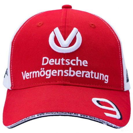 Gorra de beisbol, Mick Schumacher, 2019, Rojo, Adulto - FansBRANDS®