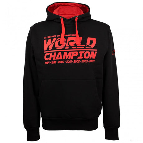Michael Schumacher Sudadera con capucha World Champion Negro - FansBRANDS®