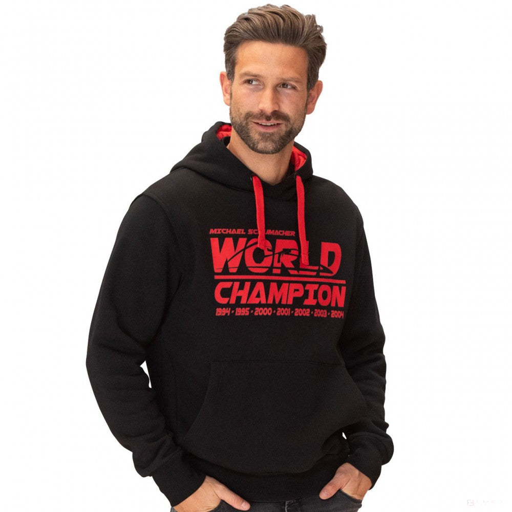 Michael Schumacher Sudadera con capucha World Champion Negro - FansBRANDS®