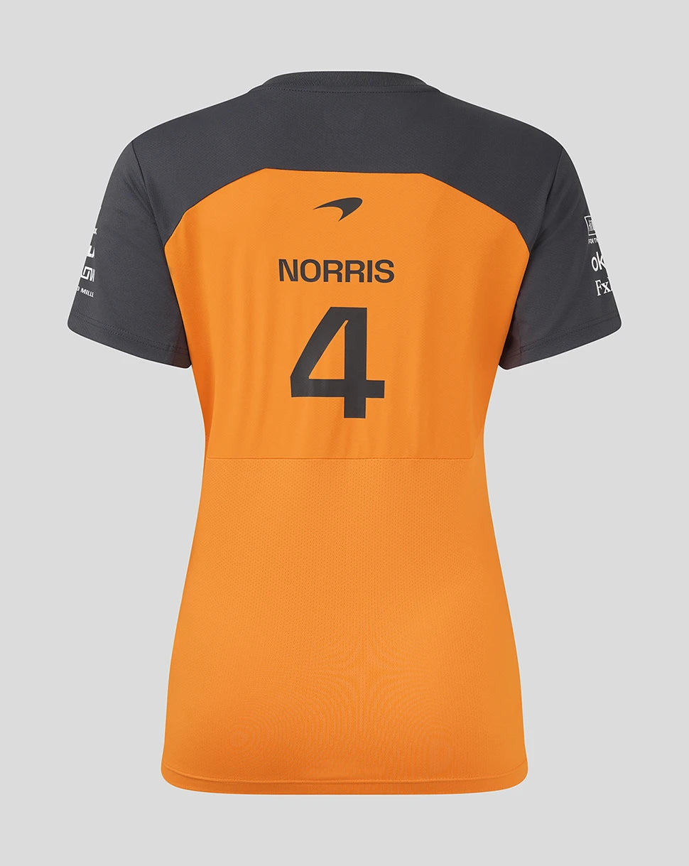 McLaren F1 Team Camiseta Setup, Lando Norris, Mujer 🔥
