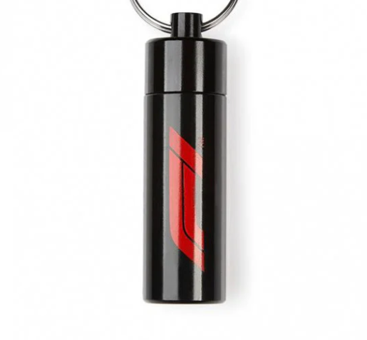 Keychain, Formula 1 Logo, Black, 2020