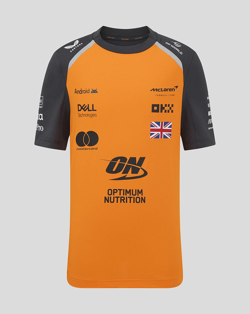 McLaren F1 Team Setup T-Shirt, Lando Norris, Junge 🔥