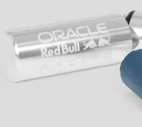 Red Bull Racing ear plug with keychain