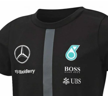 Children's T-shirt, Mercedes, Black, 2015