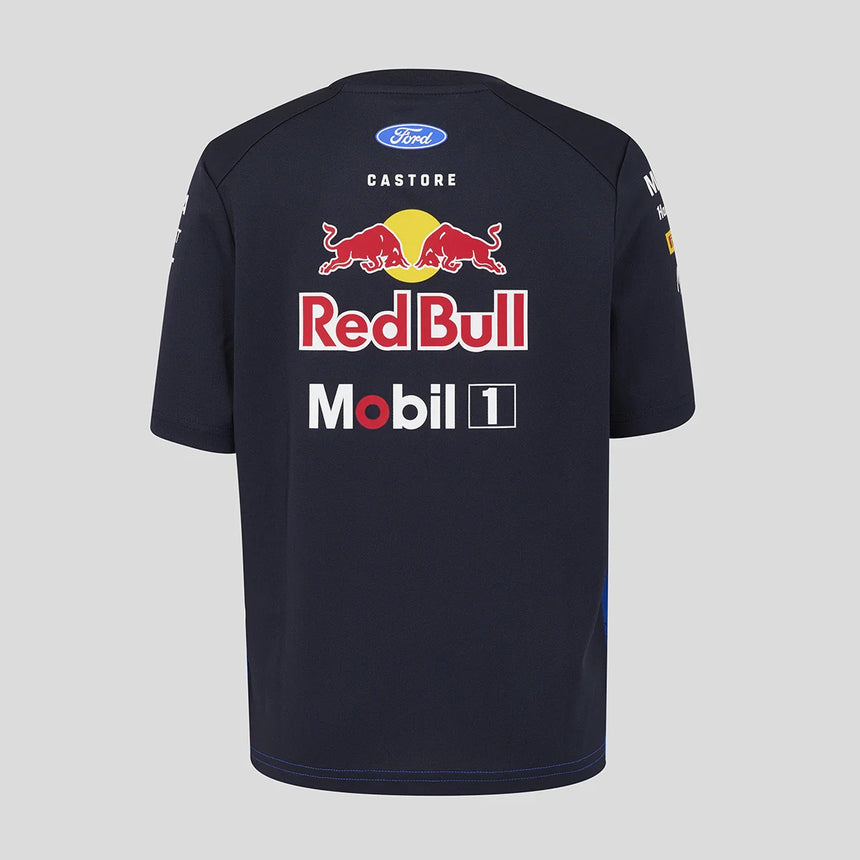 Camiseta Red Bull, equipo, niños, azul
