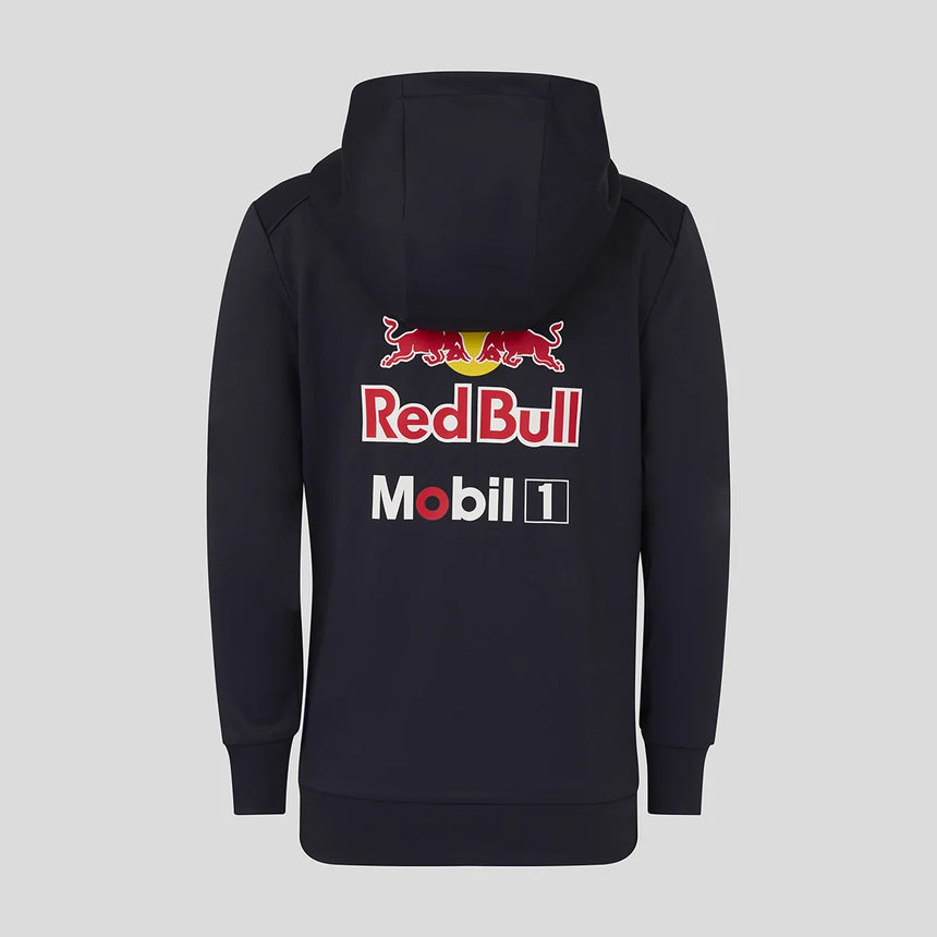 Sudadera con capucha Red Bull, equipo, niños, azul