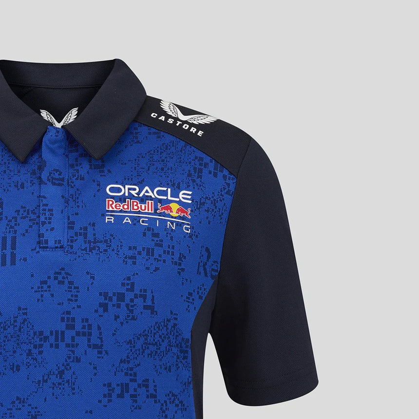 Polo de Red Bull, equipo, Max Verstappen, niños, azul