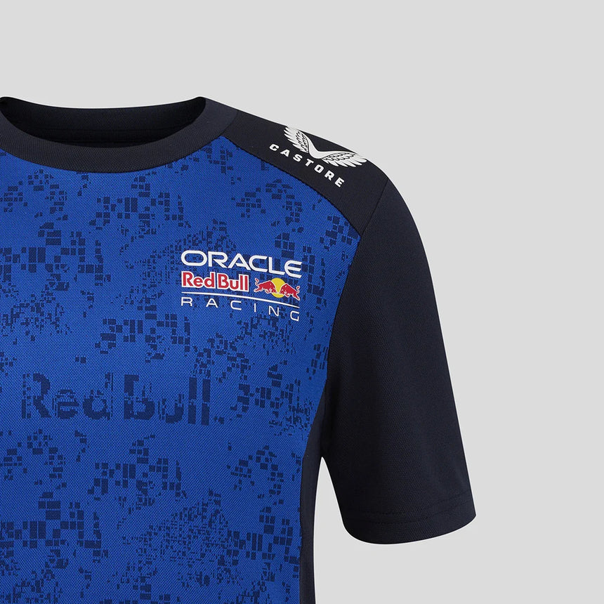 Camiseta de Red Bull, equipo, Max Verstappen, niños, azul