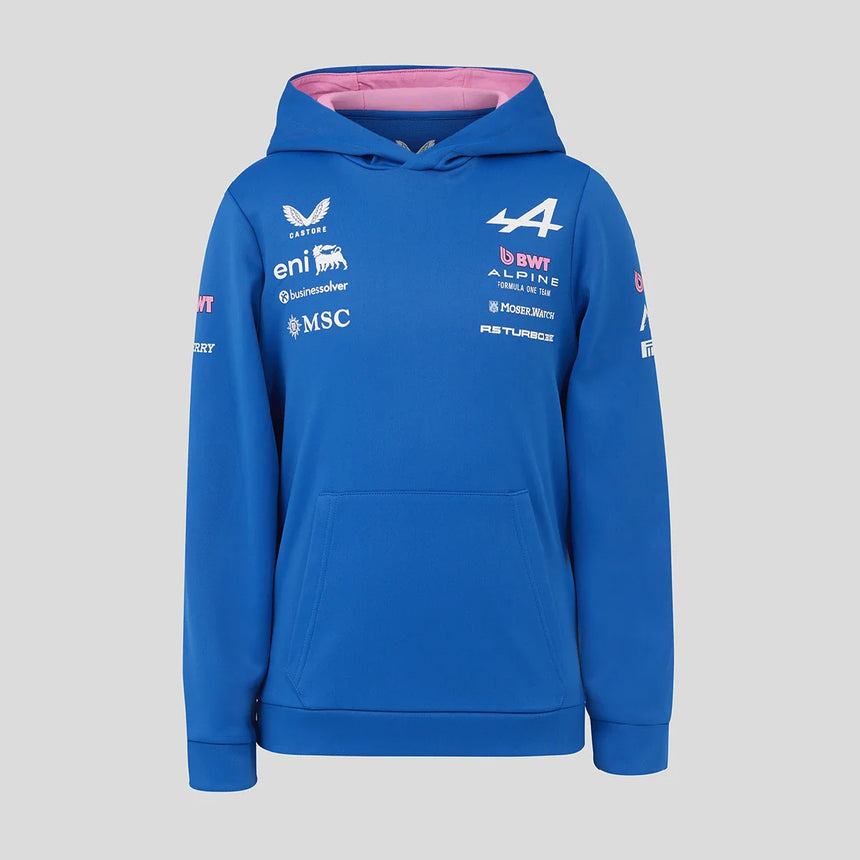 Sudadera con capucha Alpine, equipo, azul, niños
