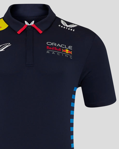 Red Bull camiseta cuello polo, Castore, Max Verstappen, azul - FansBRANDS®