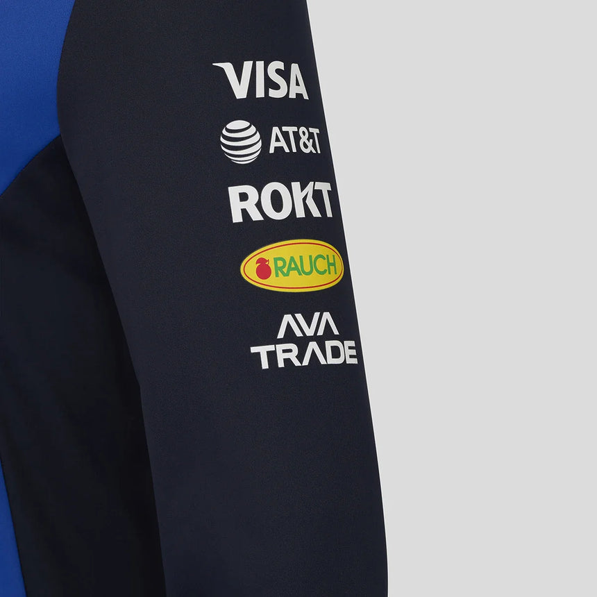 Sudadera Red Bull, equipo, cremallera de 1/4, azul