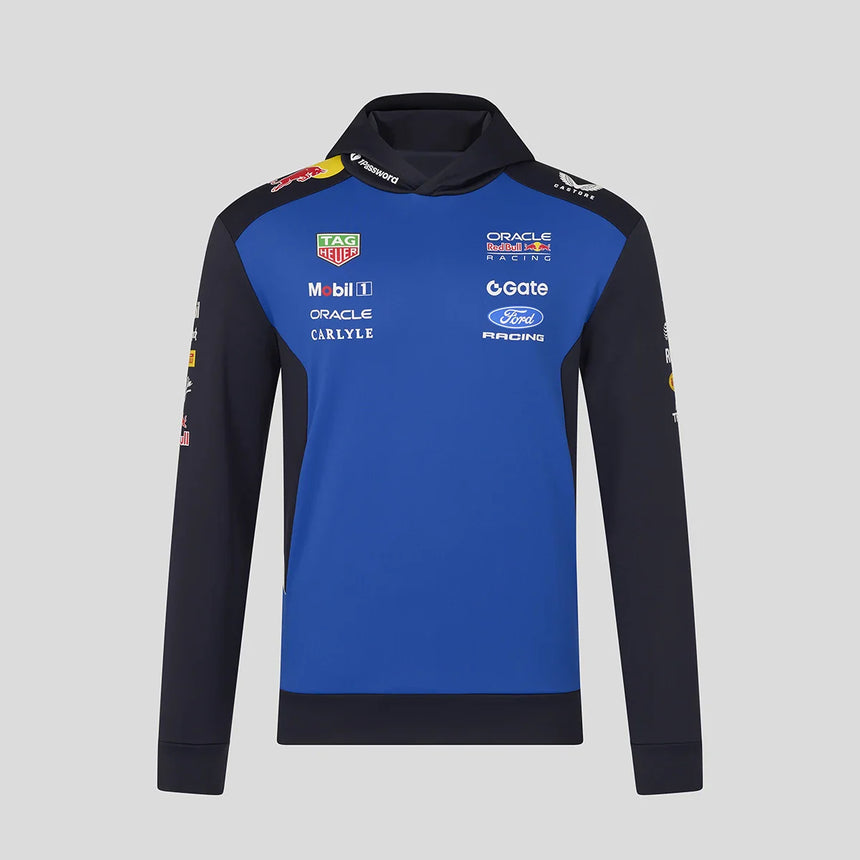 Sudadera con capucha de Red Bull, equipo, azul
