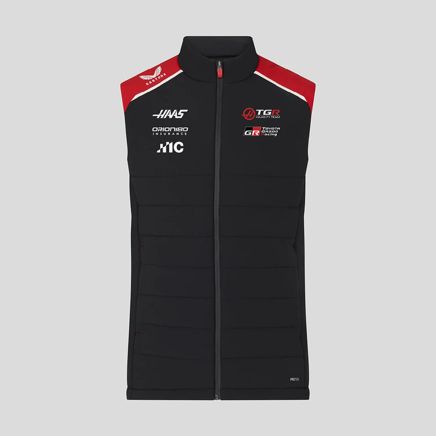 Chaleco Haas F1, equipo, negro