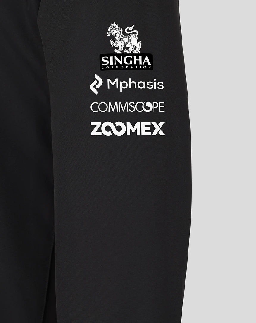 Chaqueta impermeable Haas F1, equipo, negra