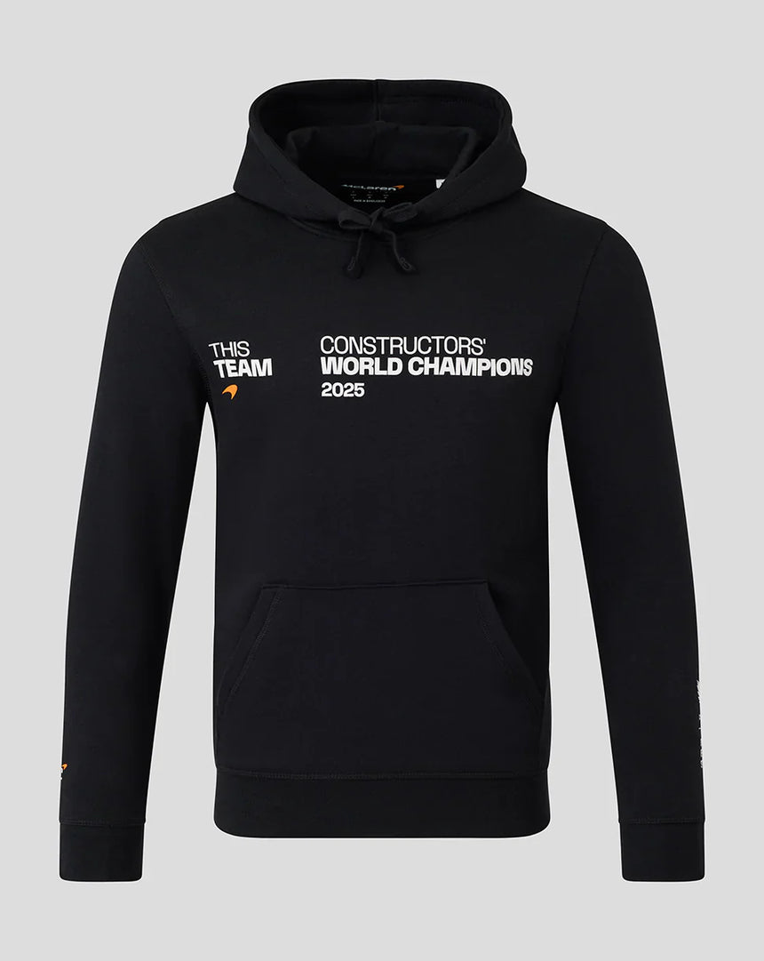Sudadera McLaren, Campeón de Constructores, 2025, negro 🔥