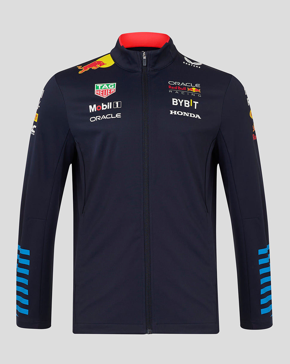 Red Bull Castore Jacket, Softshell Jacket, Blue, 2024