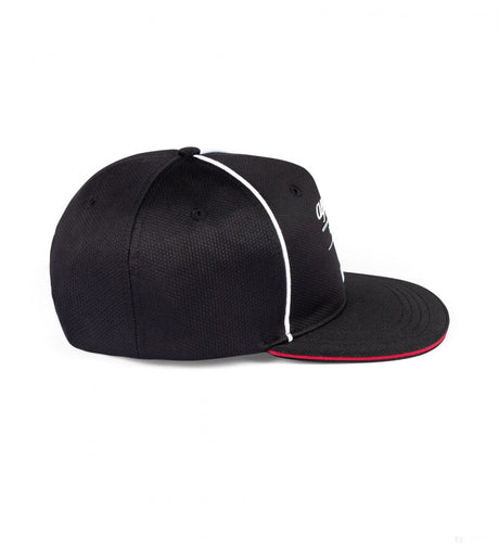Gorra de ala plana, Alfa Romeo Team, Adulto, Negro, 2021 - FansBRANDS®