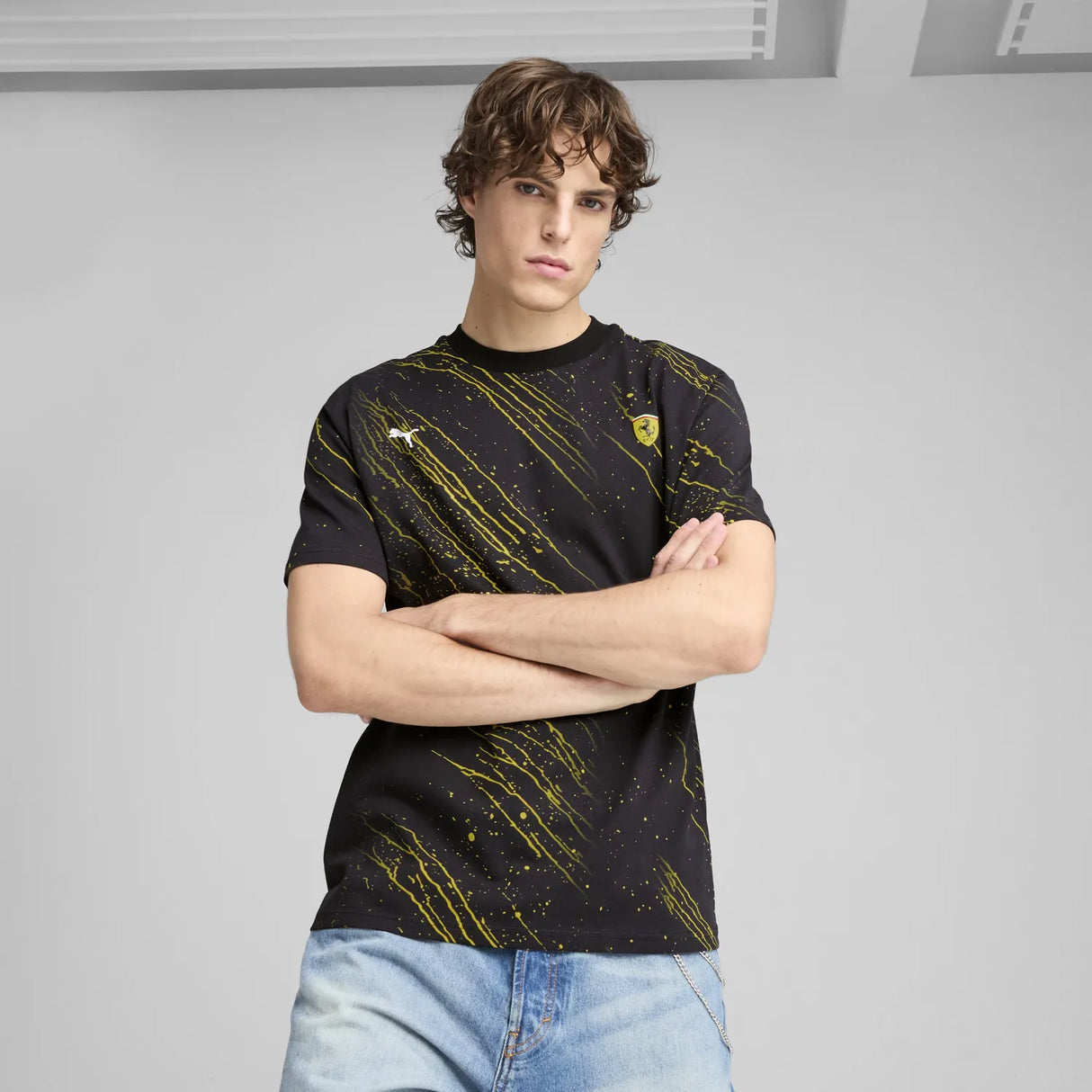 Ferrari Race Camiseta Cuello Redondo 🔥