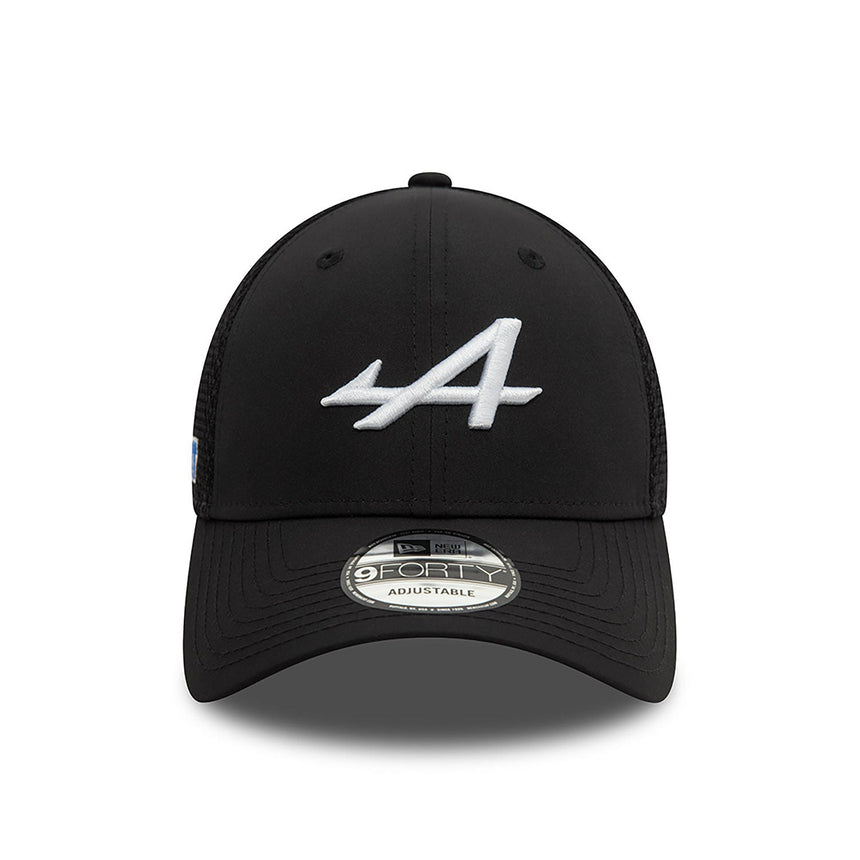 Alpine Cap, NEW ERA, Team, 9FORTY, Erwachsene, Schwarz, 2024