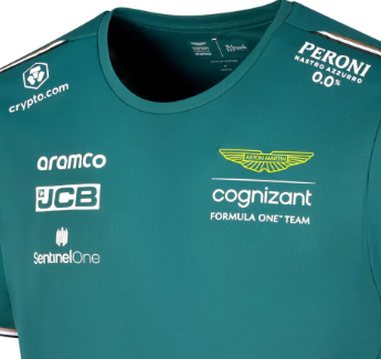 Aston Martin Camiseta, Equipo, Verde, 2023