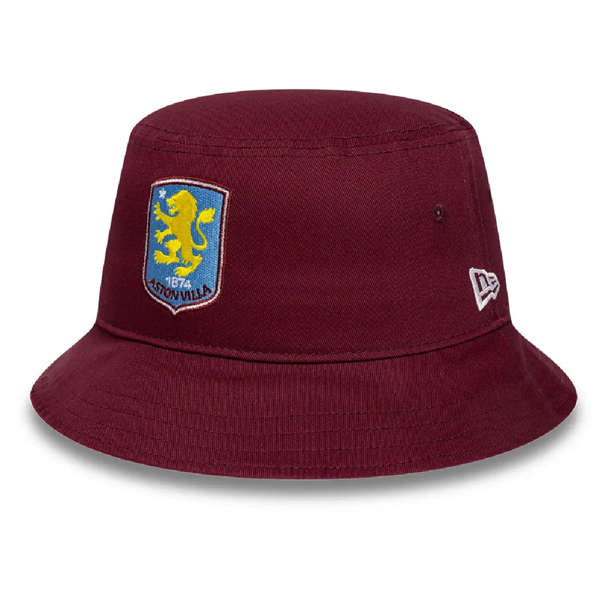 Aston Villa sombrero de cubo, básico, rojo
