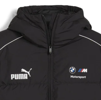 BMW Motorsport chaqueta, Puma, MMS MT7+ ECOLITE, negro