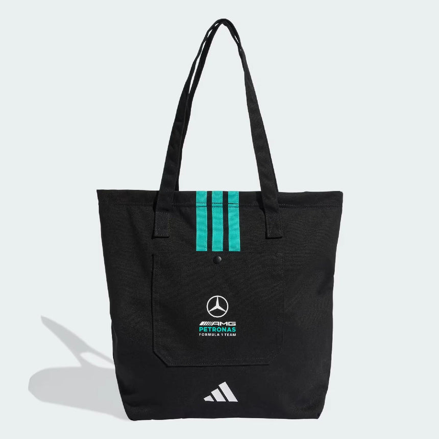 Bolsa de tela Mercedes, DNA, Adidas, negra