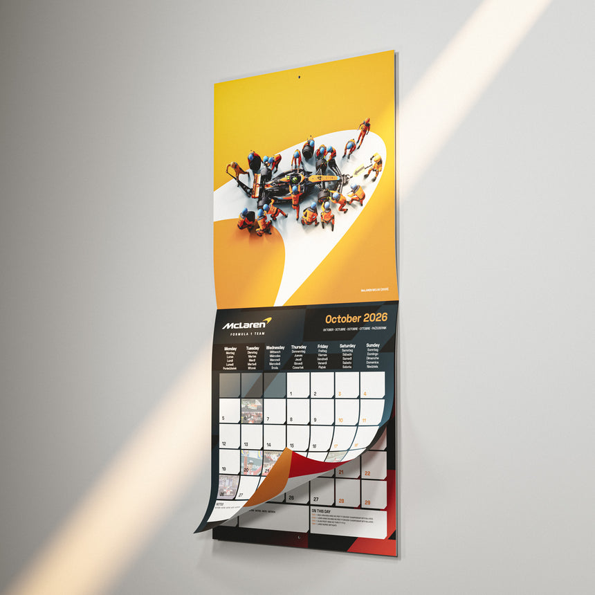 Equipo de Fórmula 1 McLaren - Calendario Oficial - 2026
