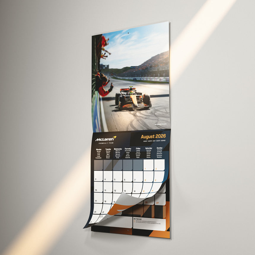 Equipo de Fórmula 1 McLaren - Calendario Oficial - 2026