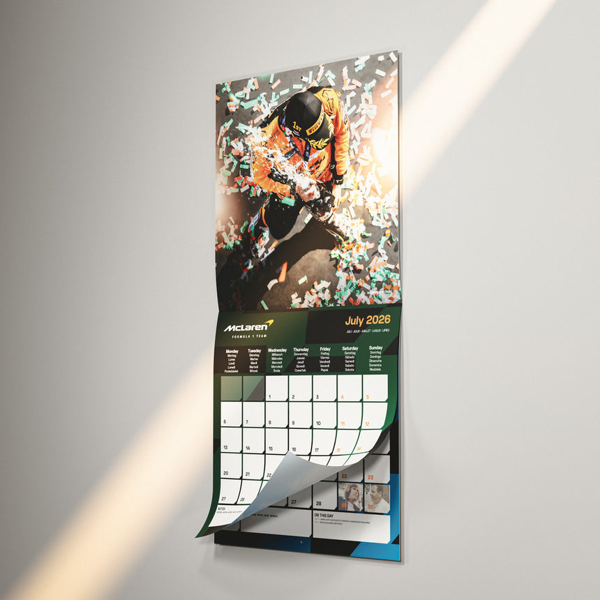 Equipo de Fórmula 1 McLaren - Calendario Oficial - 2026