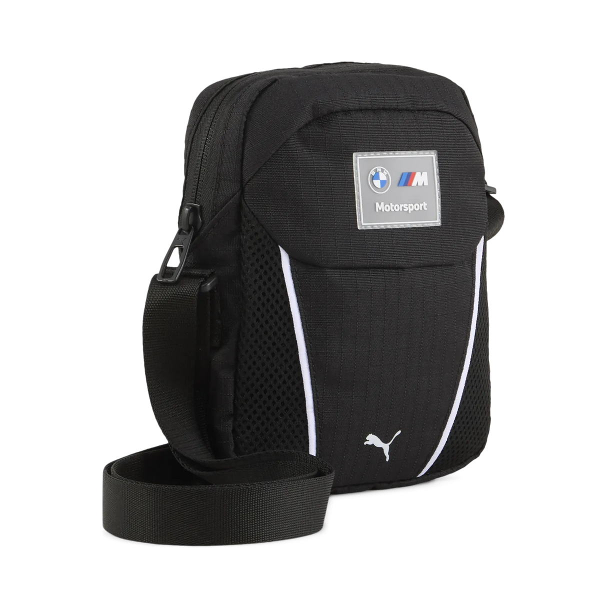 BMW MMS Crossbody Bag, PUMA, Black