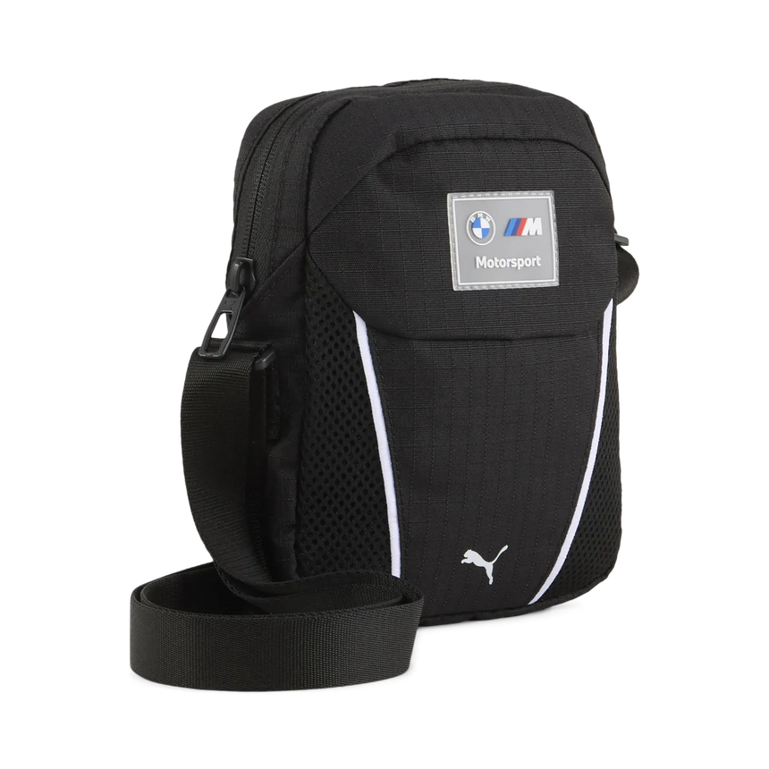 BMW MMS Crossbody Bag, PUMA, Black