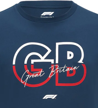F1 Fanwear, SE Silverstone, T-Shirt, 2022, Blau,
