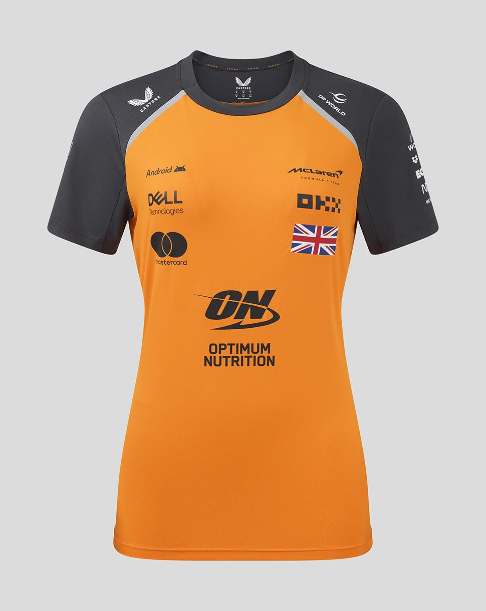 McLaren F1 Team Camiseta Setup, Lando Norris, Mujer 🔥