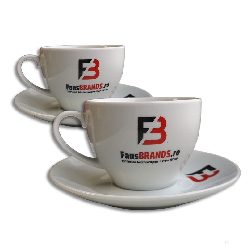 FansBRANDS Taza de te, Blanco, 2 bucata - RO - FansBRANDS®