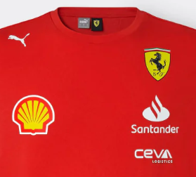 Ferrari camiseta, Puma, equipo, rojo, 2024