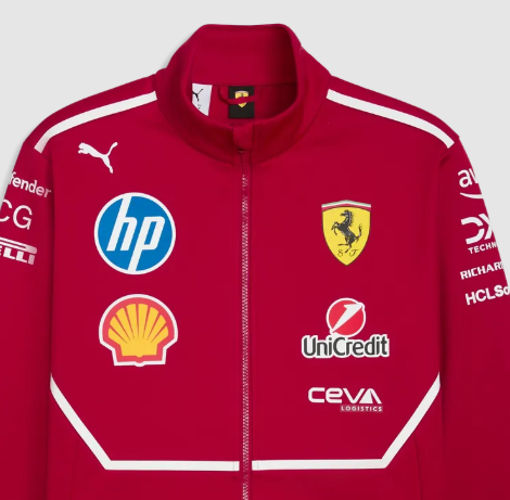 Scuderia Ferrari Equipo Chaqueta Softshell 🔥