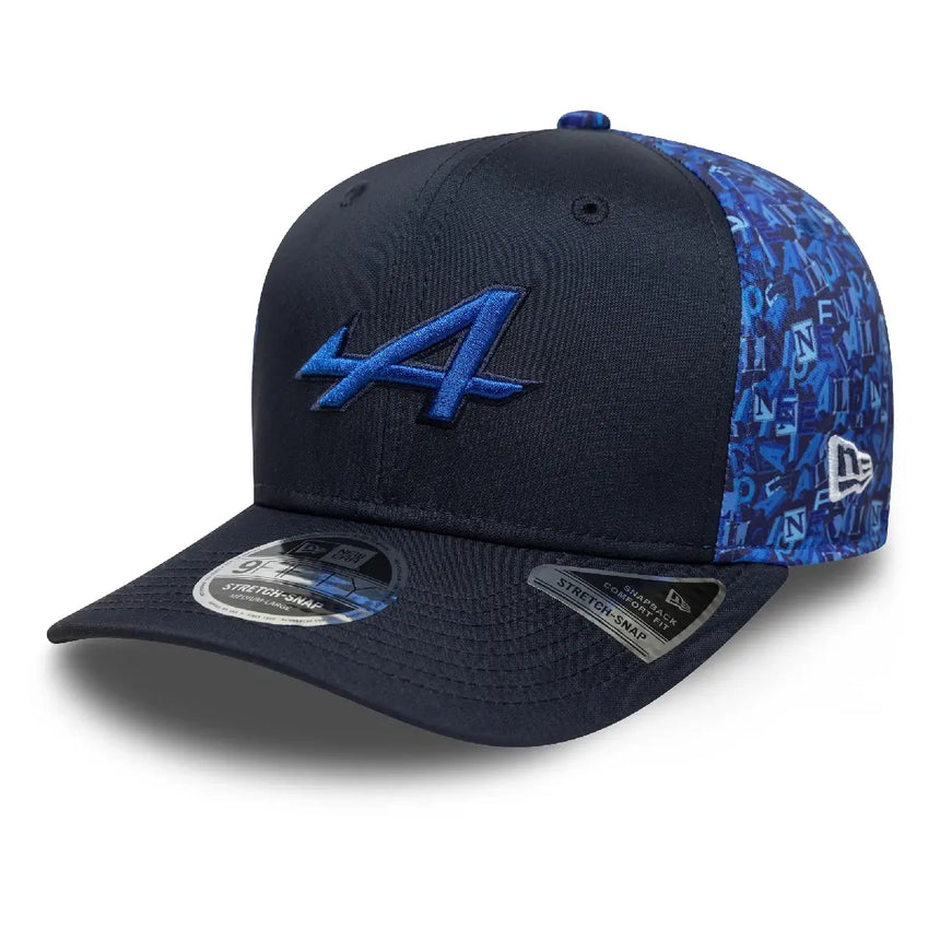 Gorra Alpine, AOP, 9FIFTY, New Era, azul