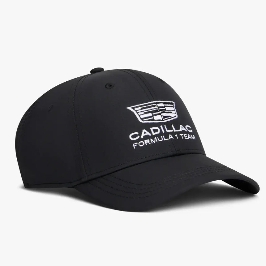 Gorra Cadillac F1, equipo, Tommy Hilfiger, negra, 2026