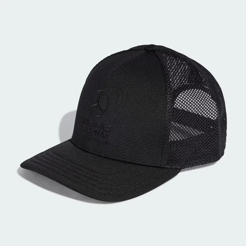 Gorra Mercedes, Stealth, adidas, negra, 2026