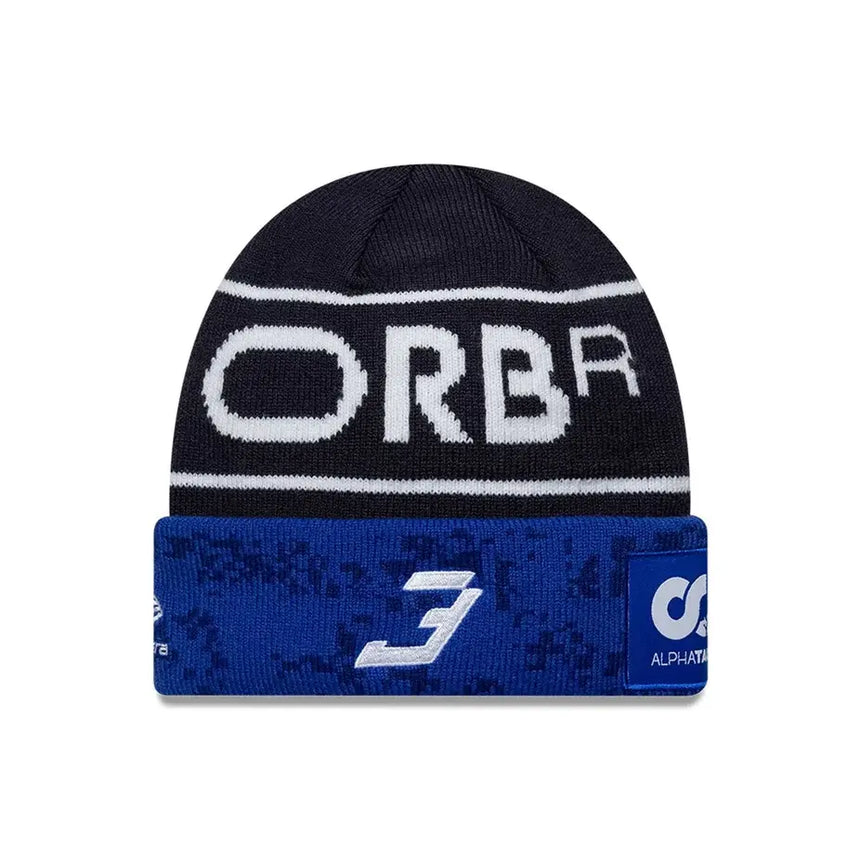 Gorra Red Bull, equipo, Max Verstappen, tejido de punto plegado, niños, azul, 2026