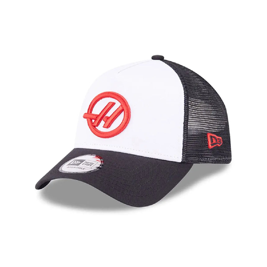 Gorra Trucker Haas F1, negra