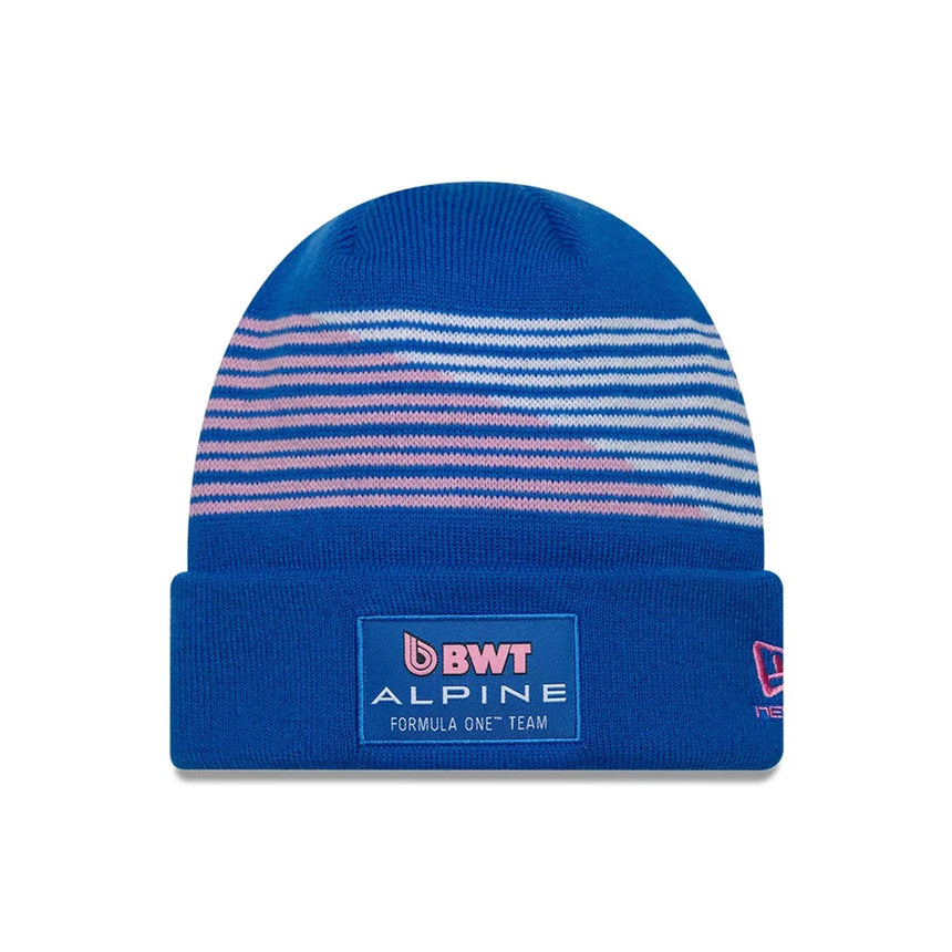 Gorro Alpine, equipo, Franco Colapinto, punto acanalado, azul, 2026