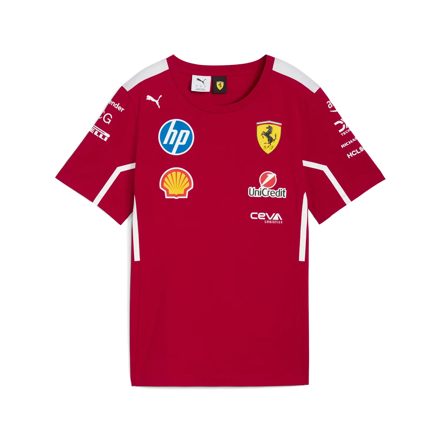 Scuderia Ferrari Equipo Camiseta Cuello Redondo Mujer 🔥